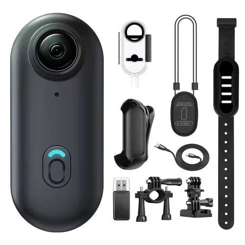2025 yeni zarif WIFI 1080P/4K manyetik dağı H.265 spor kamera ile ayrılabilir kapak 30M su geçirmez başparmak eylem kamera
